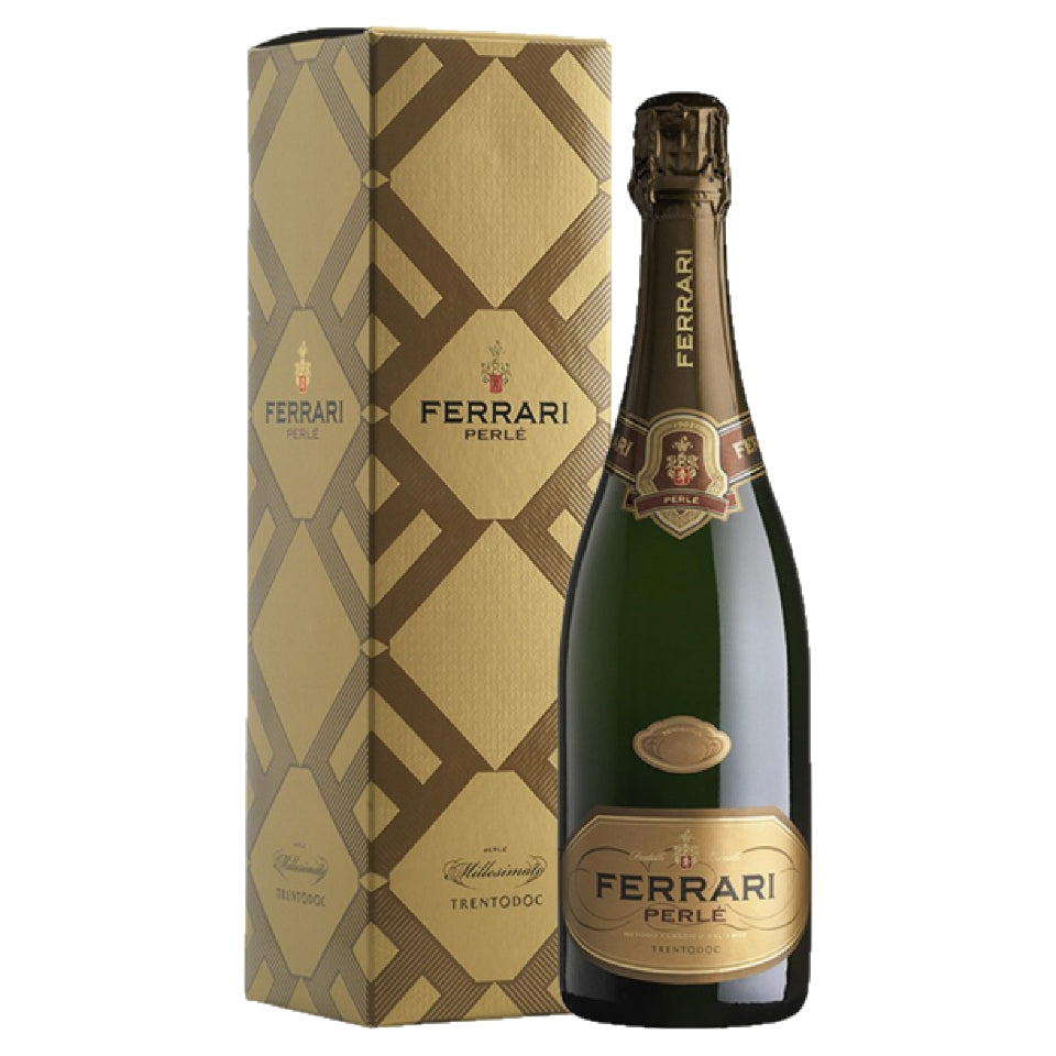 FERRARI PERLE' TRENTODOC BRUT MILLESIMATO GIFT BOX 750mℓ – Furordivino