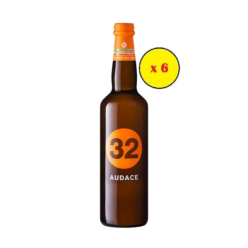 32 VIA DEI BIRRAI - AUDACE SPICY BEER WITH ORANGE ZEST 