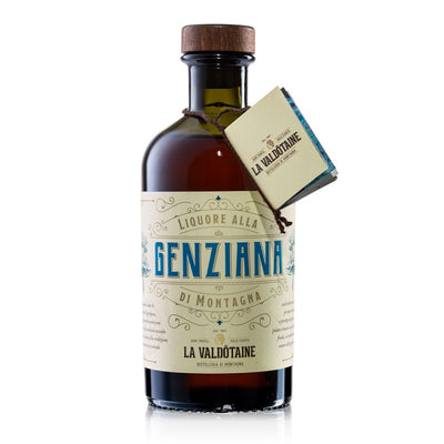 LA VALDÔTAINE LIQUORE ALLA GENZIANA VALLE D'AOSTA GIFT BOX 700mℓ