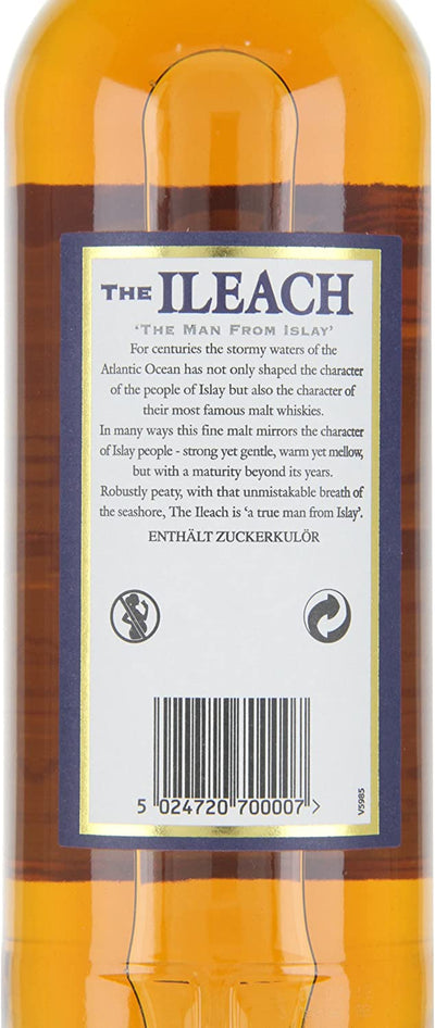 THE ILEACH ISLAY SINGLE MALT SCOTCH WHISKY AVEC ÉTUI 700mℓ