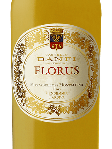 BANFI FLORUS MOSCADELLO DI MONTALCINO DOC VENDEMMIA TARDIVA CON ASTUCCIO 500mℓ