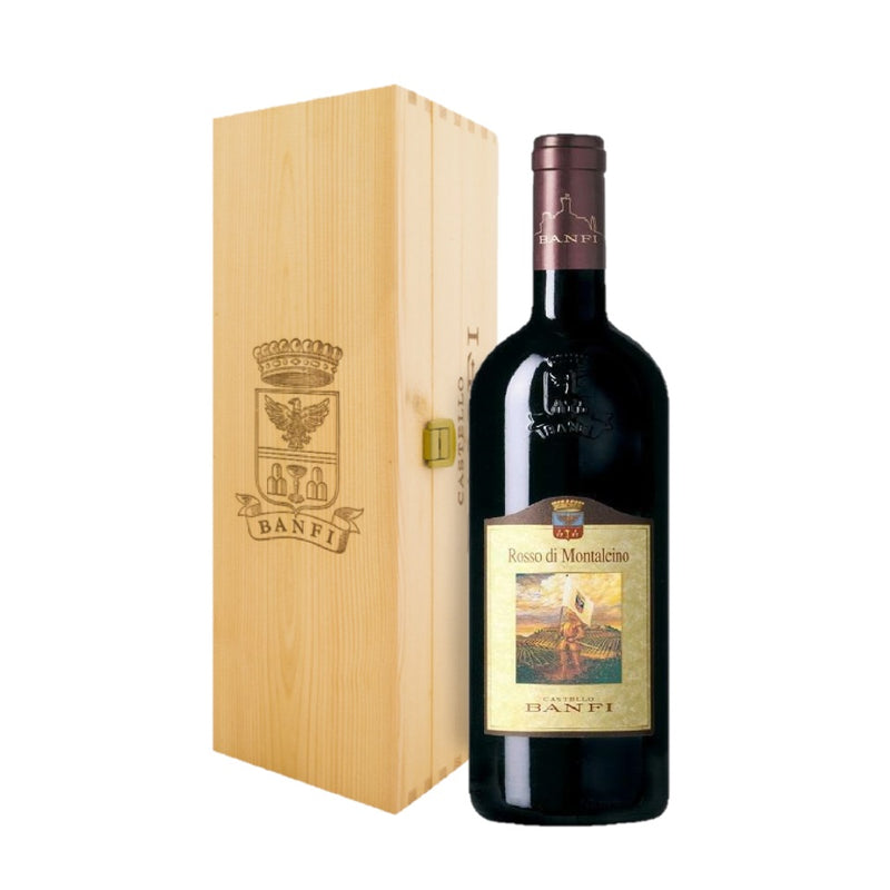 BANFI ROSSO DI MONTALCINO DOC MAGNUM BOX IN LEGNO 1.500mℓ