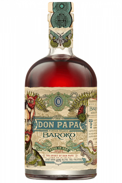 DON PAPA BAROKO FILIPPINE SINGLE ISLAND RUM CON ASTUCCIO 700mℓ