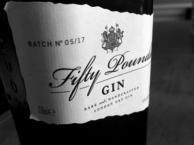 FIFTY POUNDS GIN LONDON DRY 700mℓ