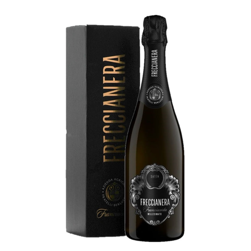 FRATELLI BERLUCCHI - FRECCIANERA SATEN VINTAGE FRANCIACORTA DOCG + GIFT BOX