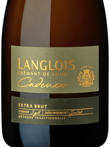 LANGLOIS CADENCE EXTRA BRUT 2017 CRÉMANT DE LOIRE AOC 750mℓ