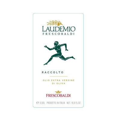 FRESCOBALDI - HUILE D'OLIVE EXTRA VIERGE LAUDEMIO - RÉCOLTE 2022 - 500mℓ AVEC ÉTUI