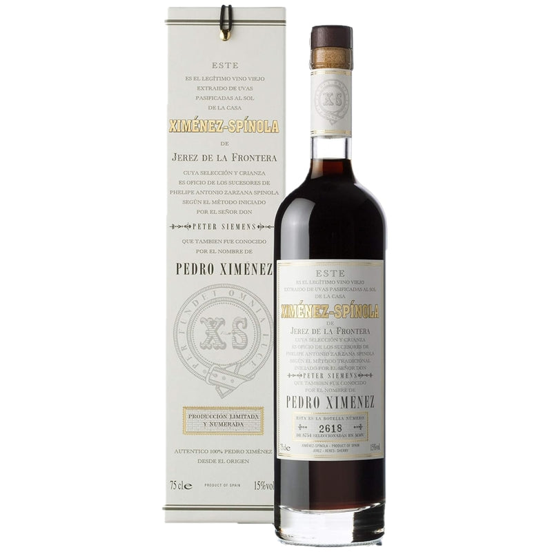 XIMENEZ-SPINOLA SHERRY PEDRO XIMÉNEZ SOLERA MUY VIEJO IN ASTUCCIO 750mℓ