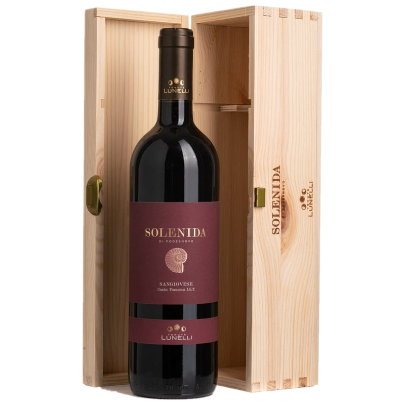 SOLENIDA TENUTA PODERNOVO 2018 COSTA TOSCANA IGT BOX LEGNO 750mℓ