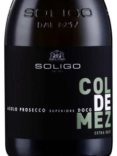 SOLIGO COL DE MEZ EXTRA BRUT ASOLO PROSECCO SUPERIORE DOCG 750mℓ