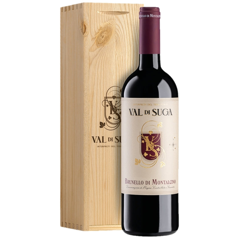 VAL DI SUGA BRUNELLO DI MONTALCINO 2019 DOCG BOX LEGNO 750mℓ