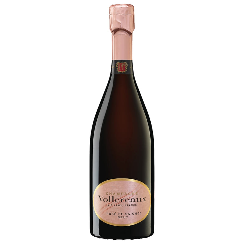 VOLLEREAUX CHAMPAGNE ROSÉ DE SAIGNÉE BRUT 750mℓ