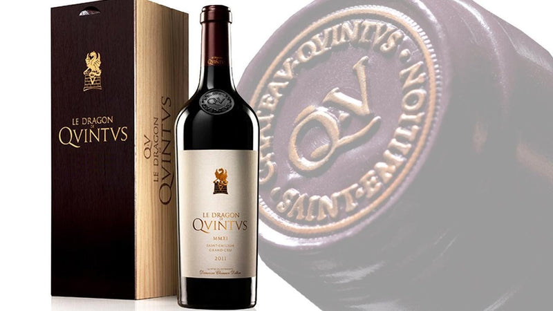 CHÂTEAU QUINTUS LE DRAGON DE QUINTUS GRAND CRU 2024 BORDEAUX SAINT-ÉMILION AOC WOODEN GIFT BOX 750mℓ