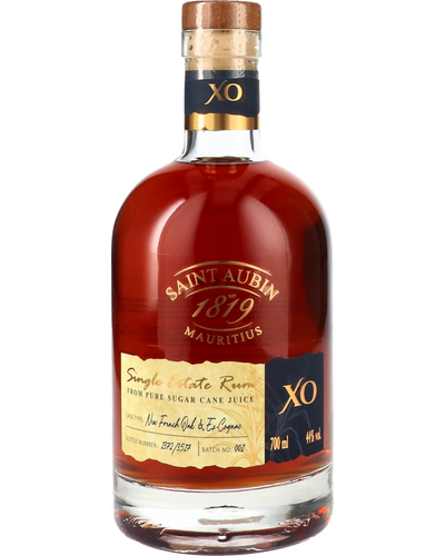 SAINT AUBIN XO RUM AGRICOLO 100% PURO SUCCO DI CANNA DA ZUCCHERO CON ASTUCCIO 700mℓ