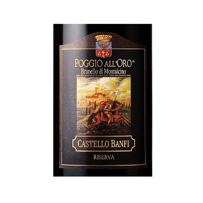 BANFI POGGIO ALL'ORO BRUNELLO DI MONTALCINO DOCG 2013 RISERVA ROTWEIN TROCKEN 750mℓ