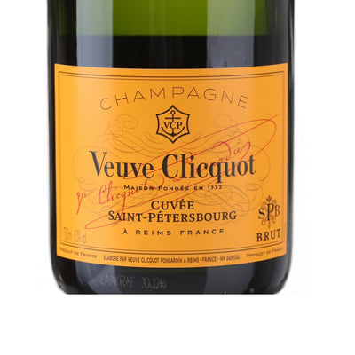 VEUVE CLICQUOT CUVEE SAINT PETERSBOURG CHAMPAGNE AOC CON ASTUCCIO 750mℓ